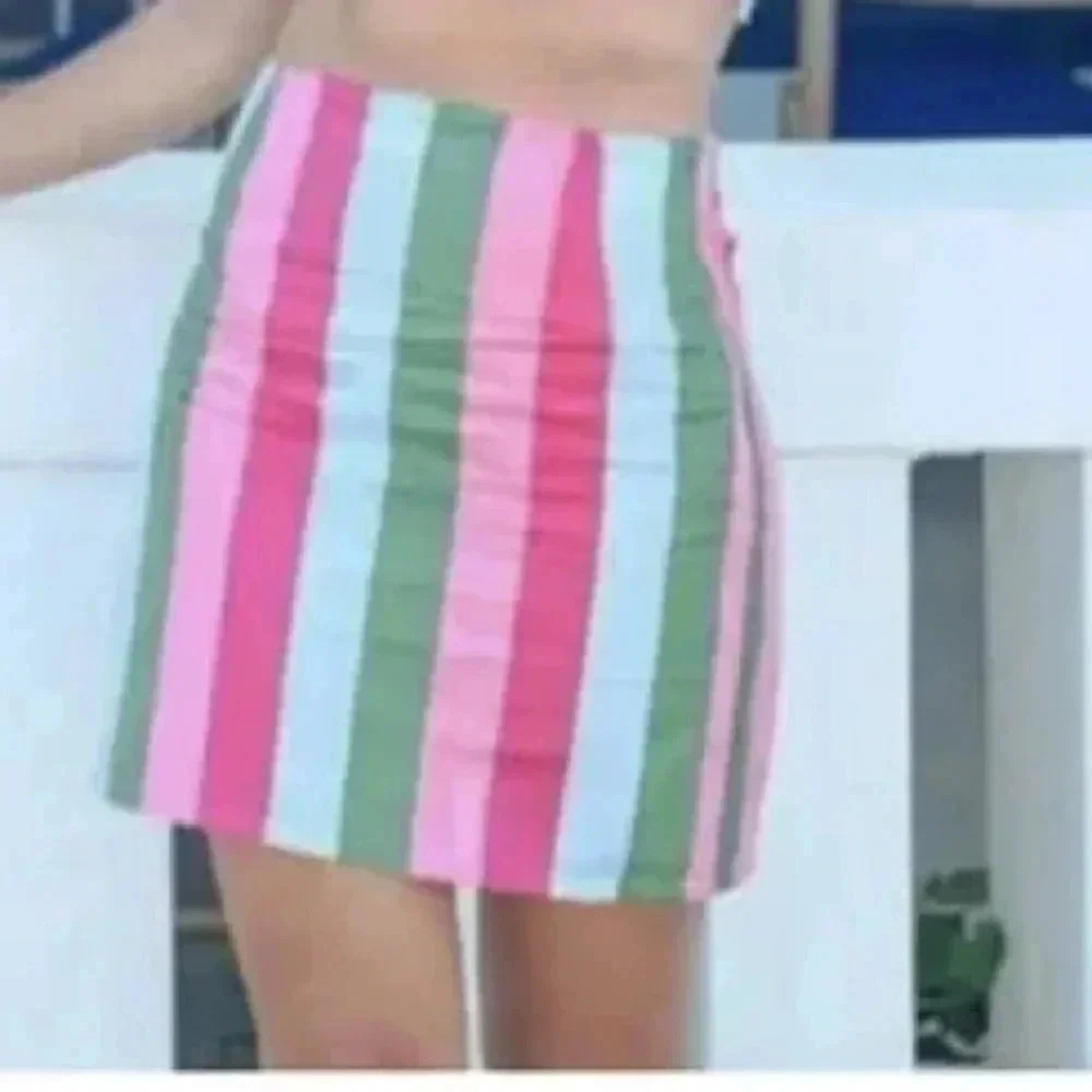 Zara pink green